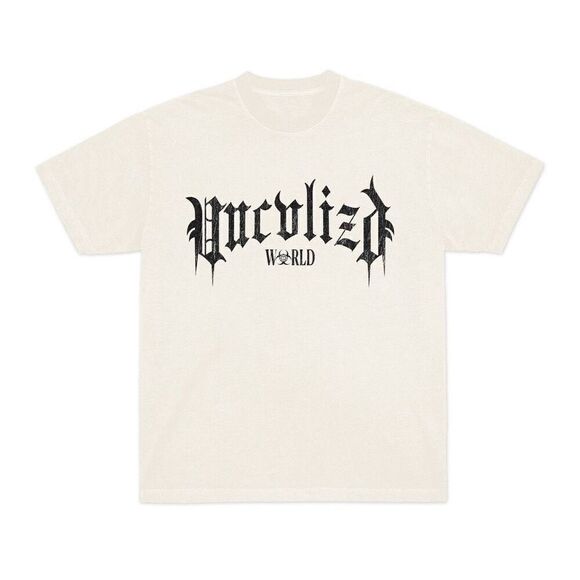 Uncvlizd World Tshirt Men’s Size Large - Picture 1 of 8